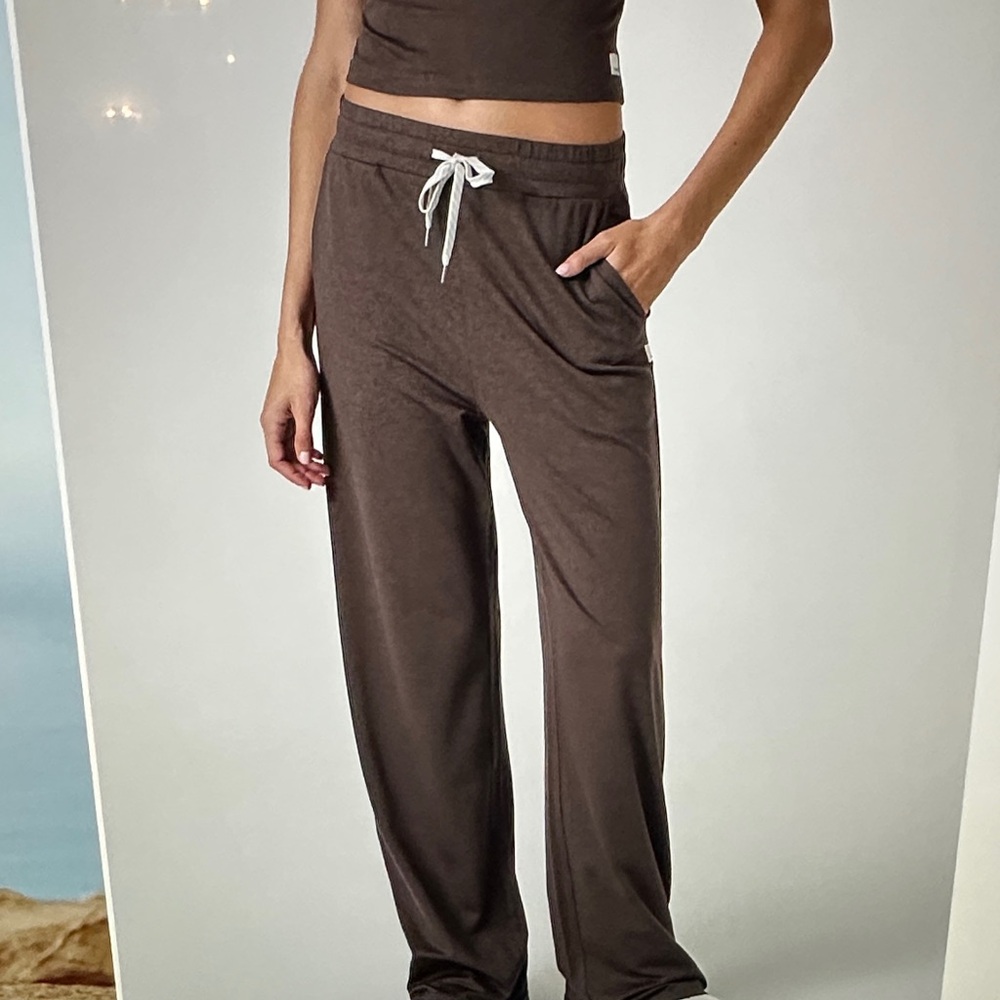 Vuori Java heather wide leg pant - Picture 5 of 7